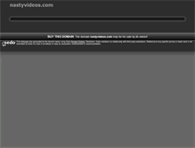 Tablet Screenshot of nastyvideos.com